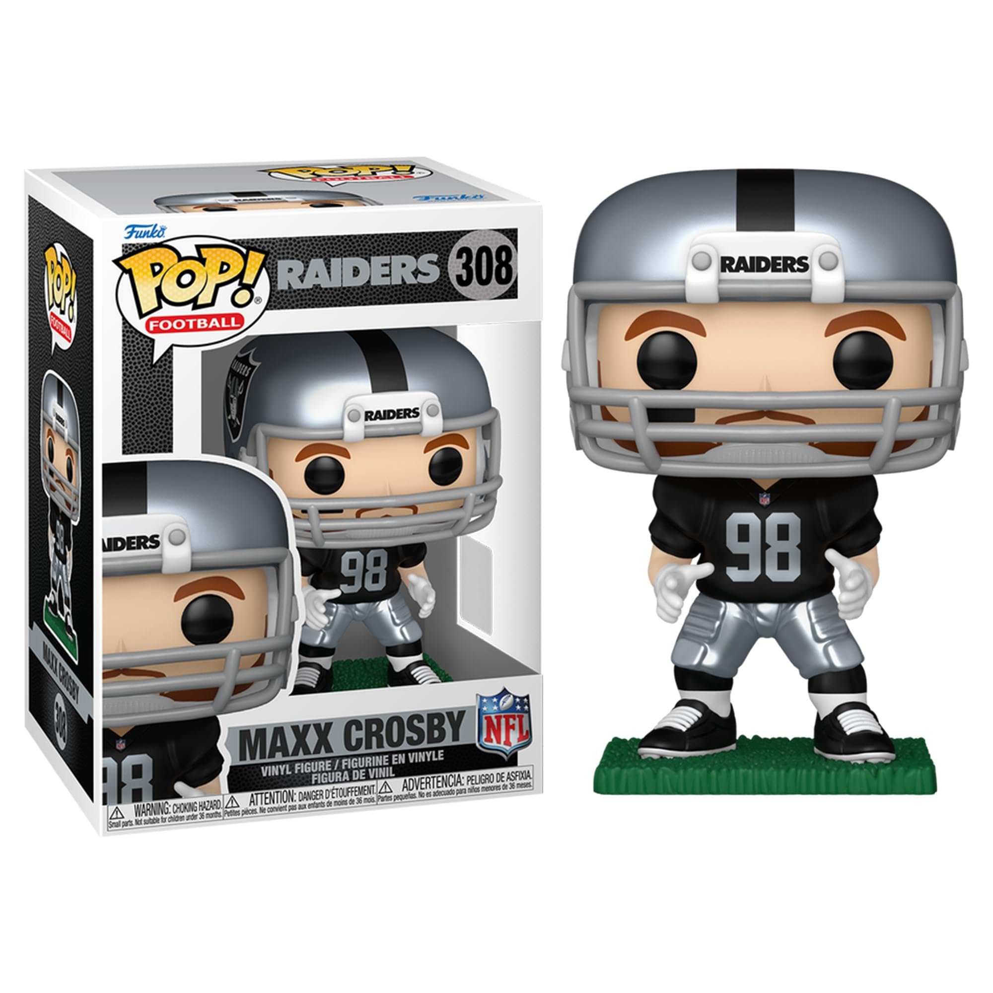 Funko Las Vegas Raiders NFL POP | Maxx Crosby