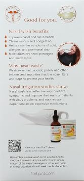 Himalayan Chandra Neti Pot Complete Sinus Cleansing System Starter Kit
