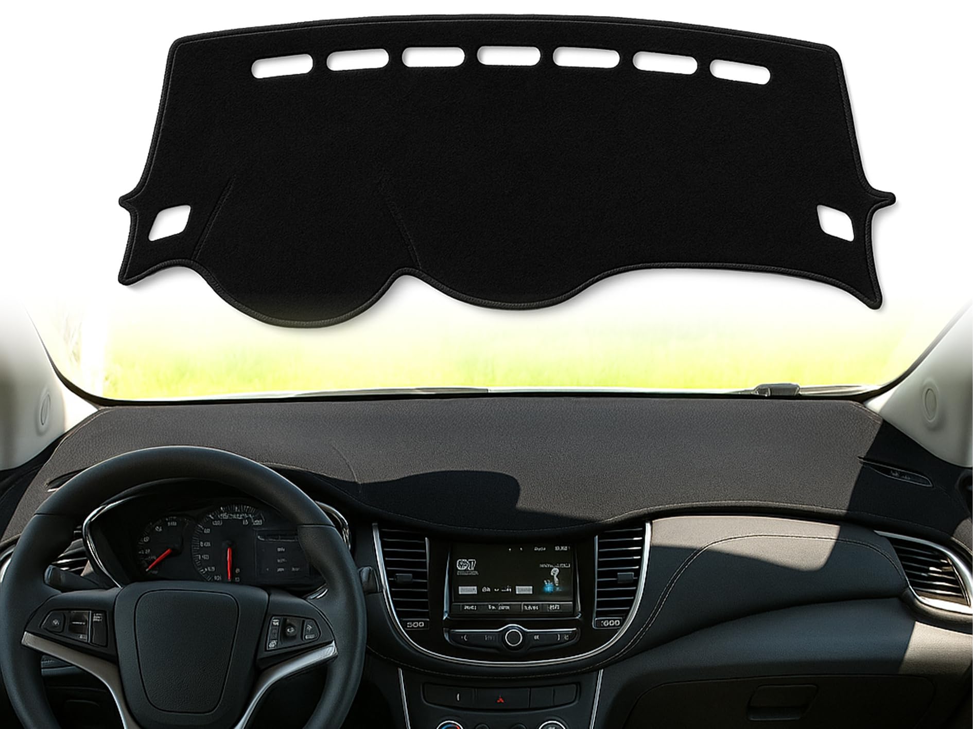 Airyfluxx Dashboard Cover fit for Chevy Chevrolet Trax SUV 2017 2018 2019 2020 2021 2022 Dash Cover Nonslip Dash Mat Pad Protector Interior