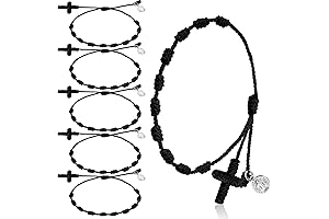 Yinkin Rosary Bracelets for Kids (Pack of 30)