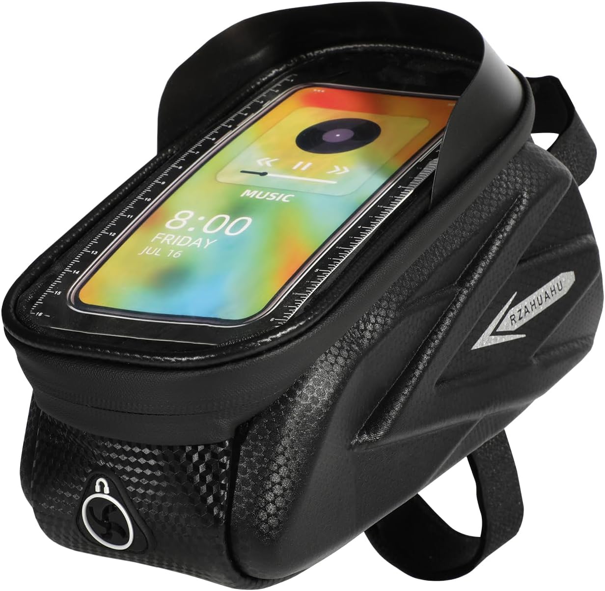 Motorcycle Frame Bag For Macfox, E-Bike Phone Holder Bag Hard Shell Waterproof For Macfox X1 X2 E-Bike Electric Bike Fat Tire Ebike