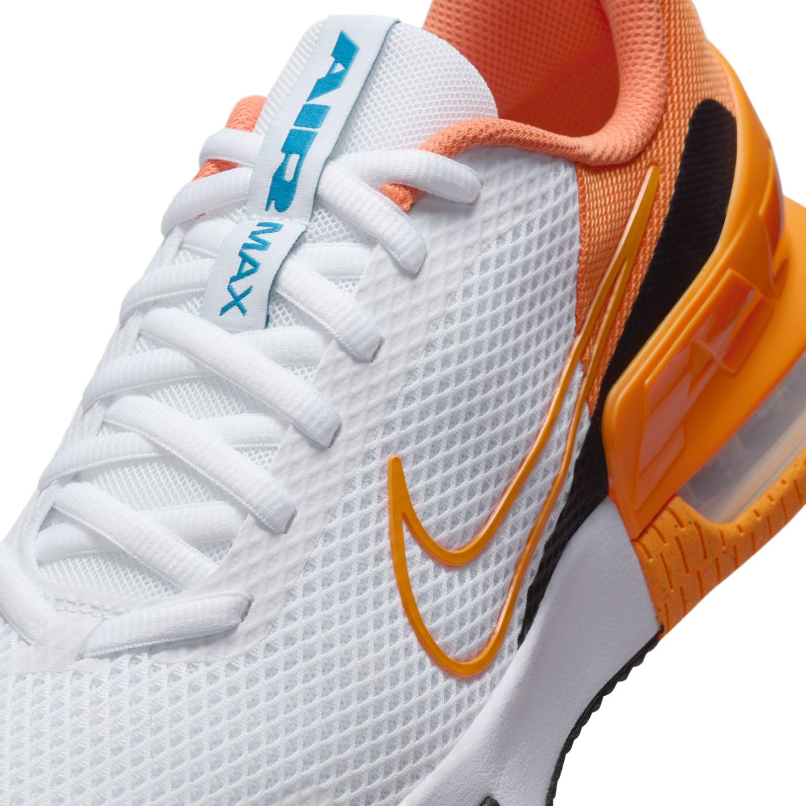 Nike Air Max Alpha Trainer 6 Men's Workout Shoes (FQ1833-101, White/Hot Curry/Black/Light Curry) Size 10
