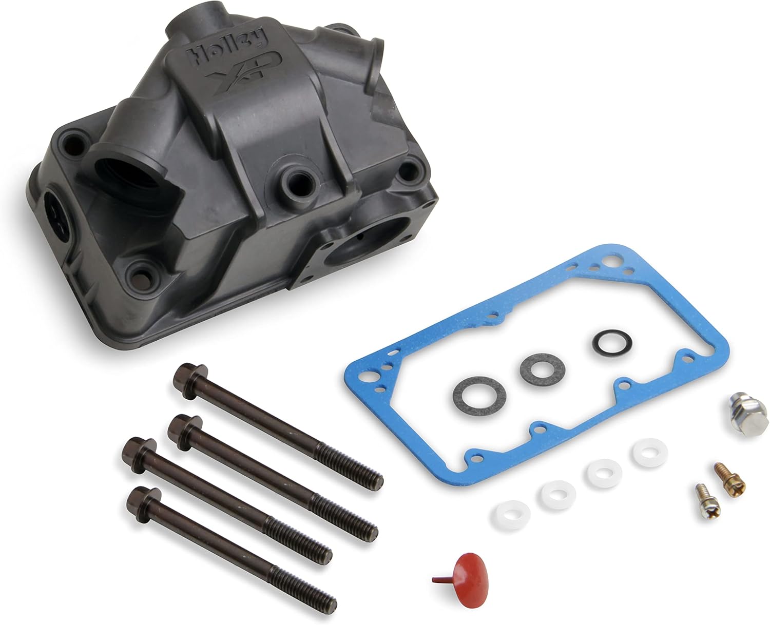 Holley 134-78HB Ultra XP Aluminum Fuel Bowl Kit - Hard Core Gray