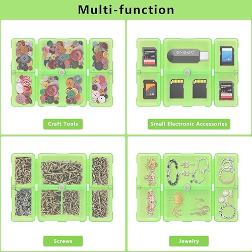 Vista 195 de FYY - 2 pastilleros diarios con 7 compartimentos para pastillas, para viaje, diseño plegable, para guardar vitaminas, aceite de hígado de bacalao