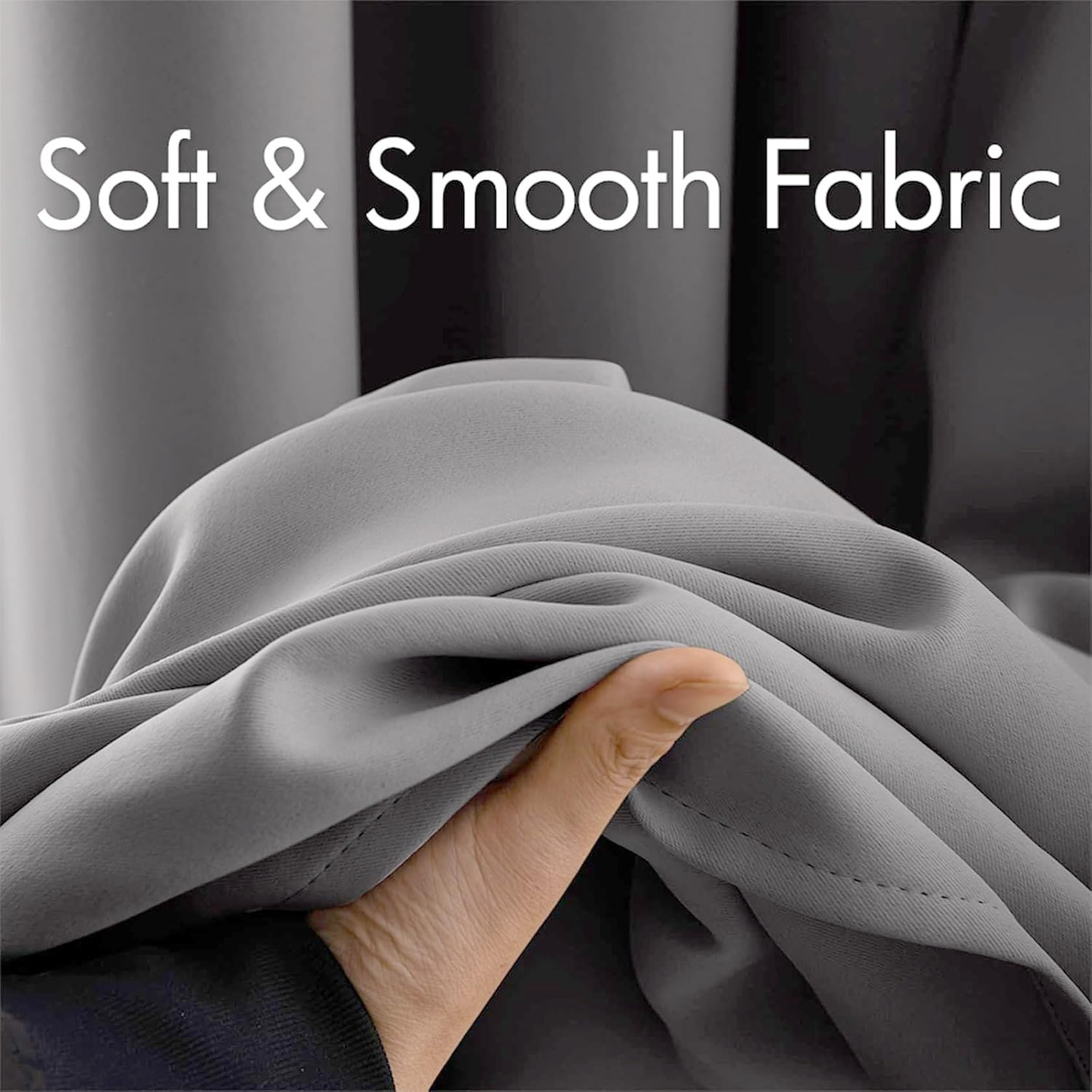 Rideaux Occultant 213X107Cm, Rideau Thermique Isolant Anti Froid Et Chaleur, Bloque La Lumière