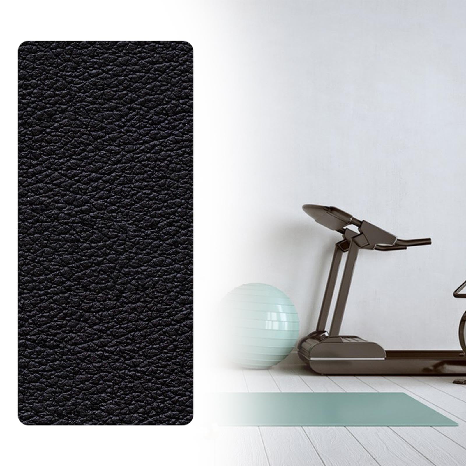 Gralara Tappetino per Tapis Roulant Antiscivolo Multifunzione Antirumore per Attrezzature da Fitness Tappetino per Tapis Roulant per Allenamento E Camminata, 70x150x0.6cm