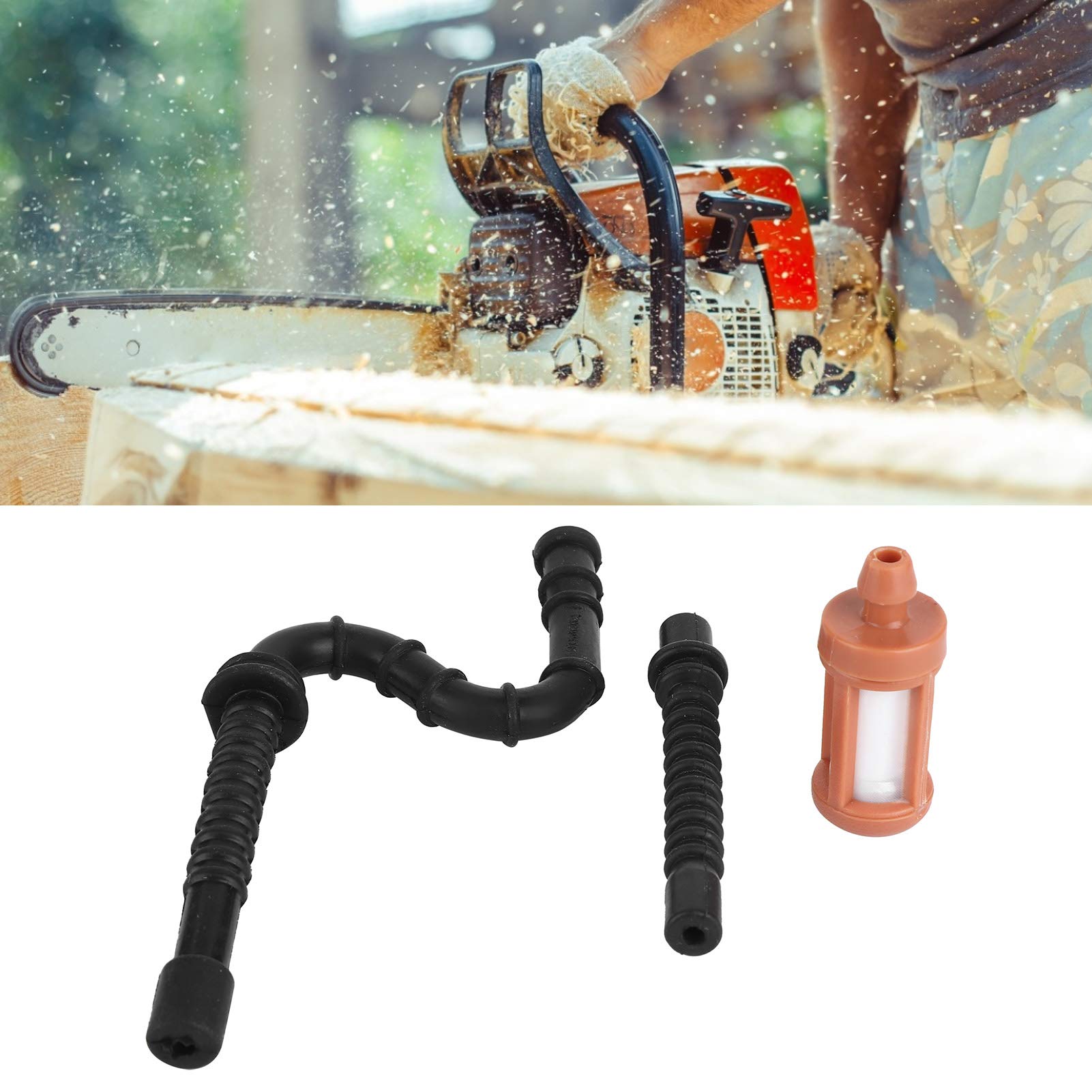 Tuyau D'essence Pour Tronçonneuse AERZETIX - Compatible Stihl MS 270, MS 280, MS 290, MS 310, MS 360, MS 390, 029, 034, 036, 039