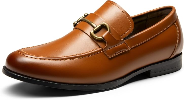 Bruno Marc Mens Dress Loafers Slip-on Formal Shoes
