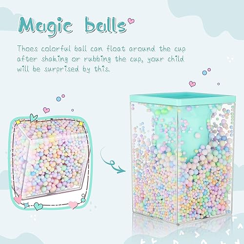 Miniatura 3 de 4 piezas de lindo soporte para bolígrafos de burbujas para niños, soporte para lápices kawaii, organizador de artículos de escritorio, soporte de