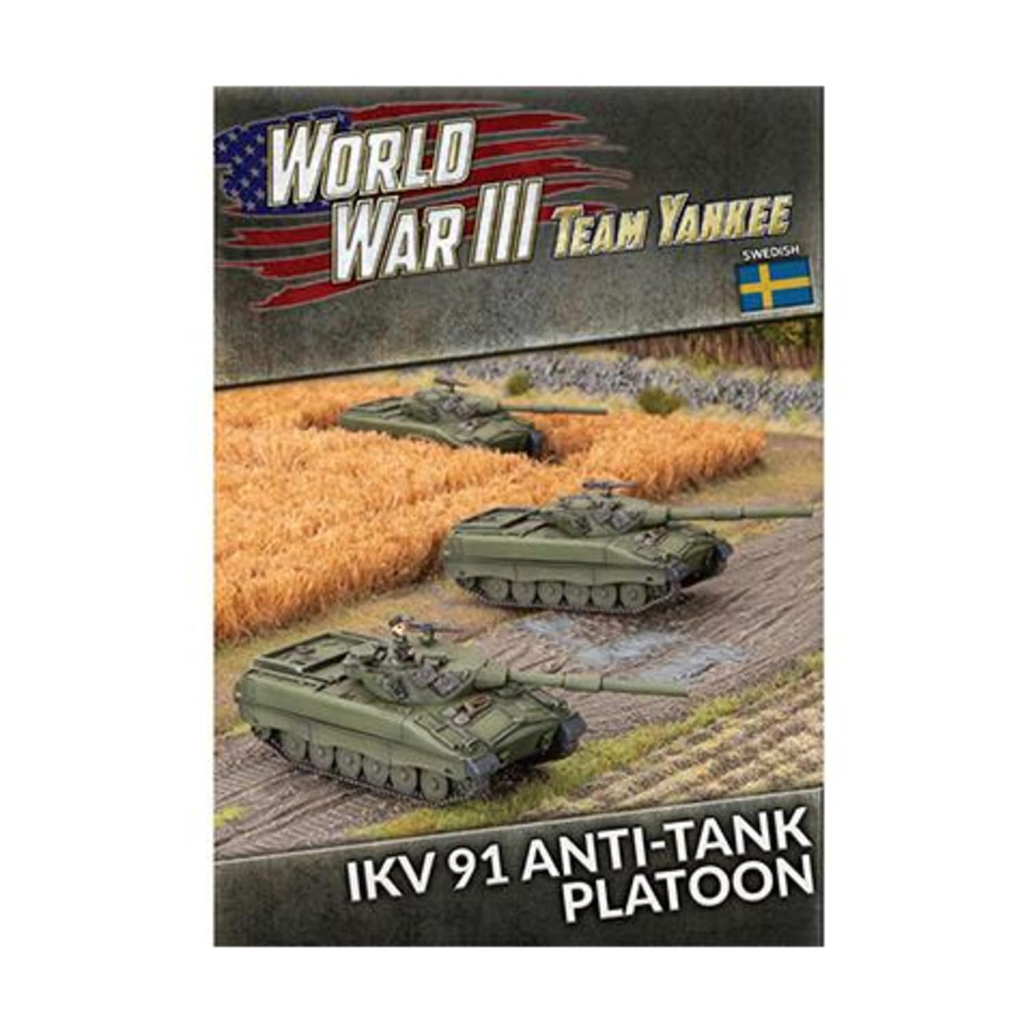 팀 양키 제3차 세계 대전 스웨덴 IKV 91 대전차 소대-Freehip.co.kr