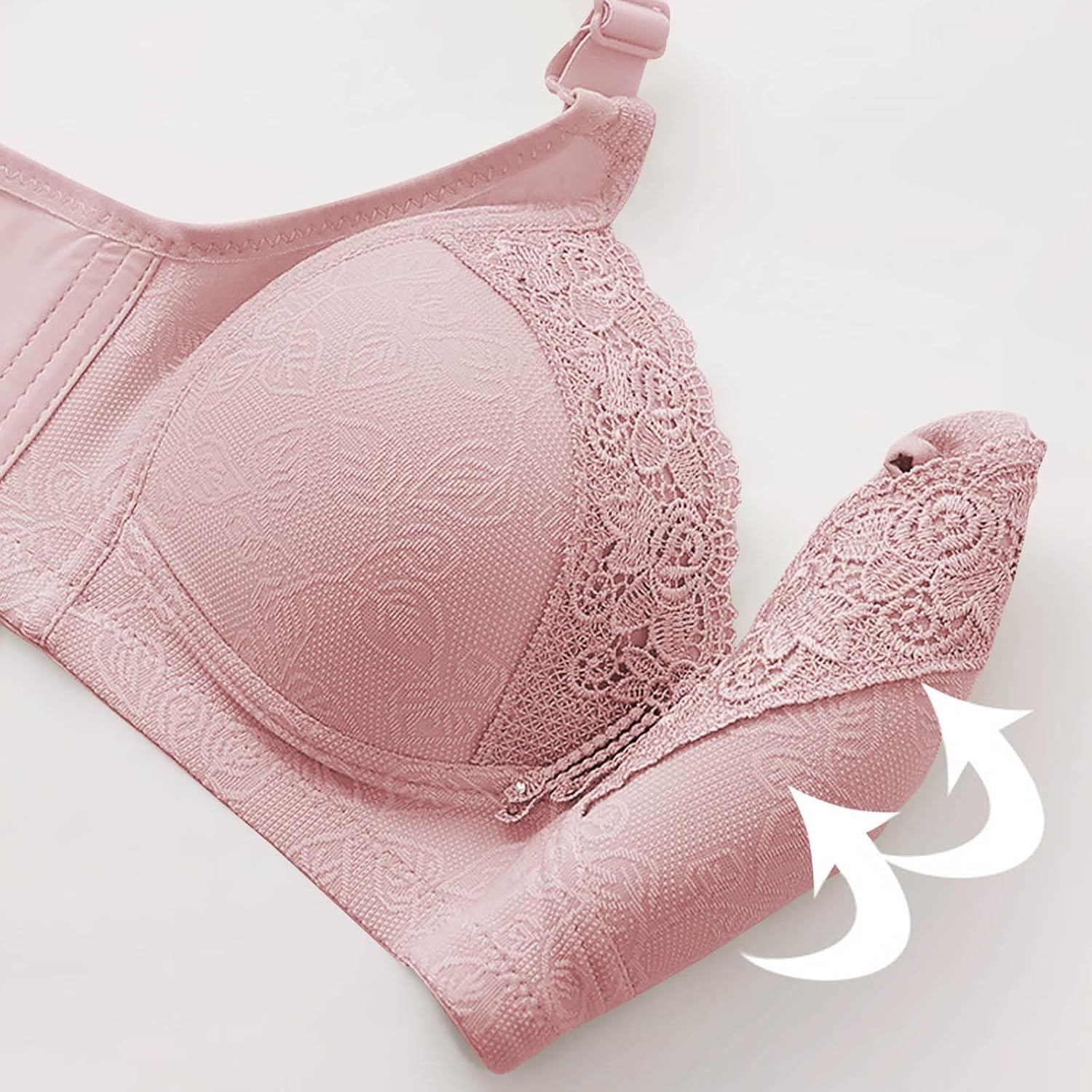 Daisy Bras for Women No Underwire Push Up Bralette Everyday Wear Soft Comfort Wire Free Full Support Bra