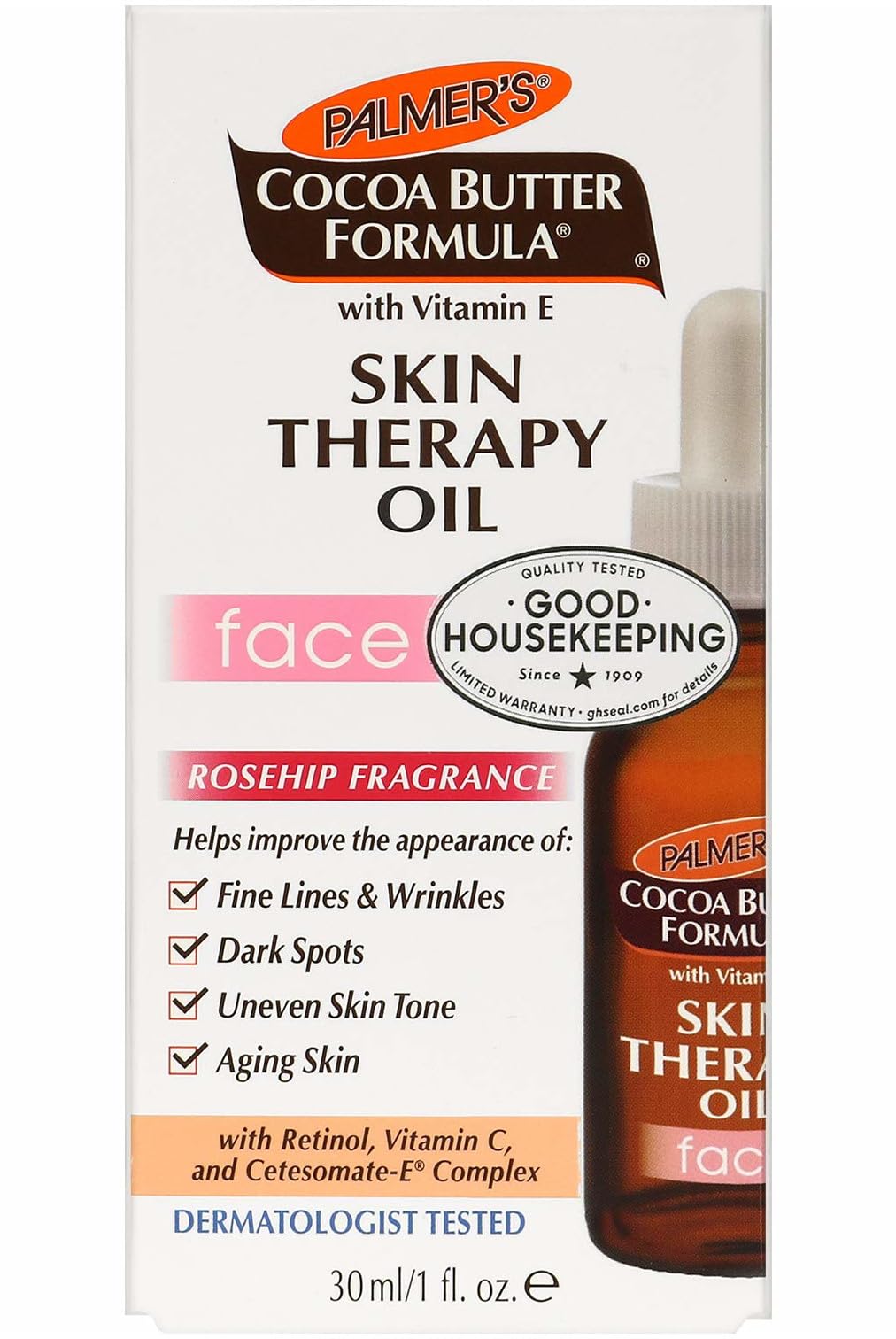 Photo 1 of Palmer's Cocoa Butter Formula Skin Therapy Oil for Face, 1 fl oz