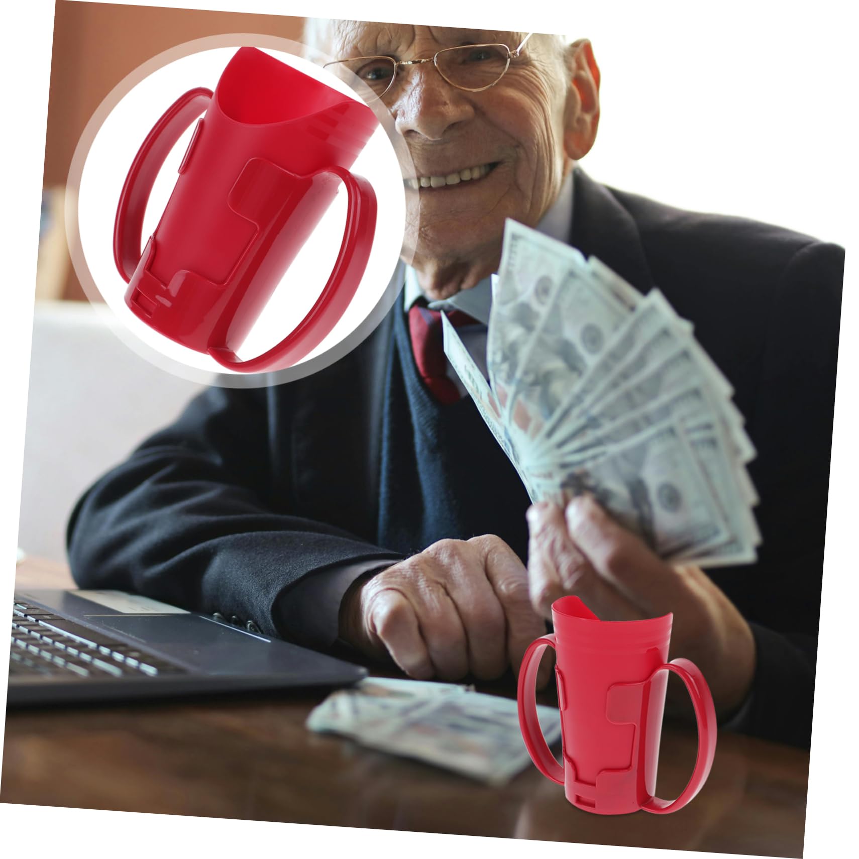 Didiseaon Convalescent Feeding Cup for Bedridden Patients Water Cup with Inclined Design and Reusable for Elderly Care