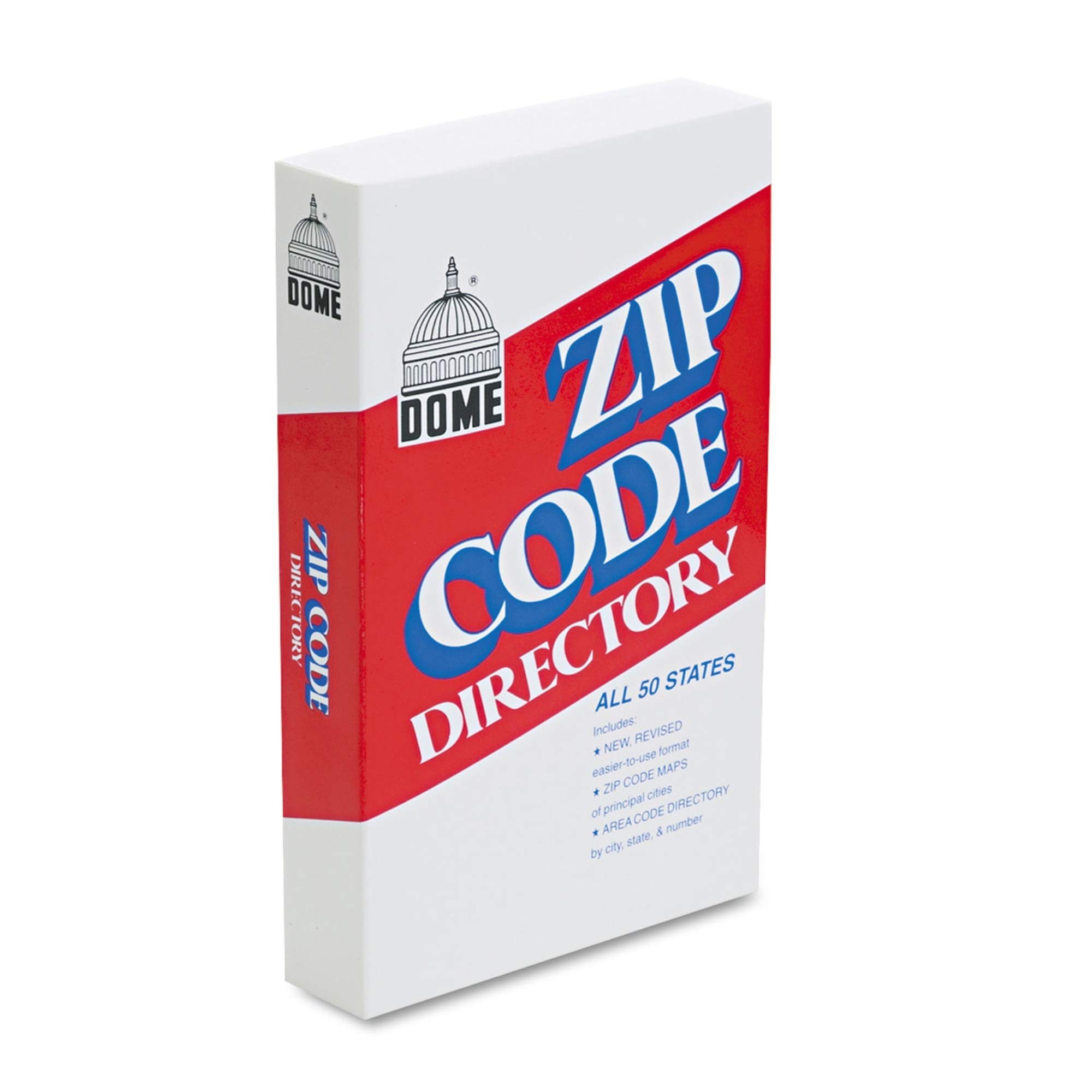 Dome 5100 Zip Code Directory, Paperback, 750 Pages