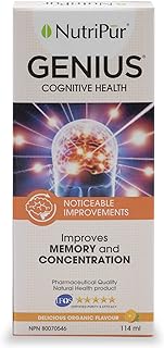Nutripur GENIUS adults - Memory - Concentration - ADD/ADHD, 114 ml
