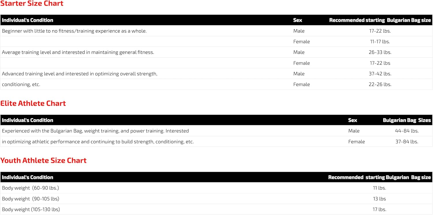 Suples Bulgarian Bag®-Model Strong, Vinyl, Made, Including The Instructional Video Link from The Inventor Coach Ivan Ivanov (Wrestling, Fitness, Crossfit)