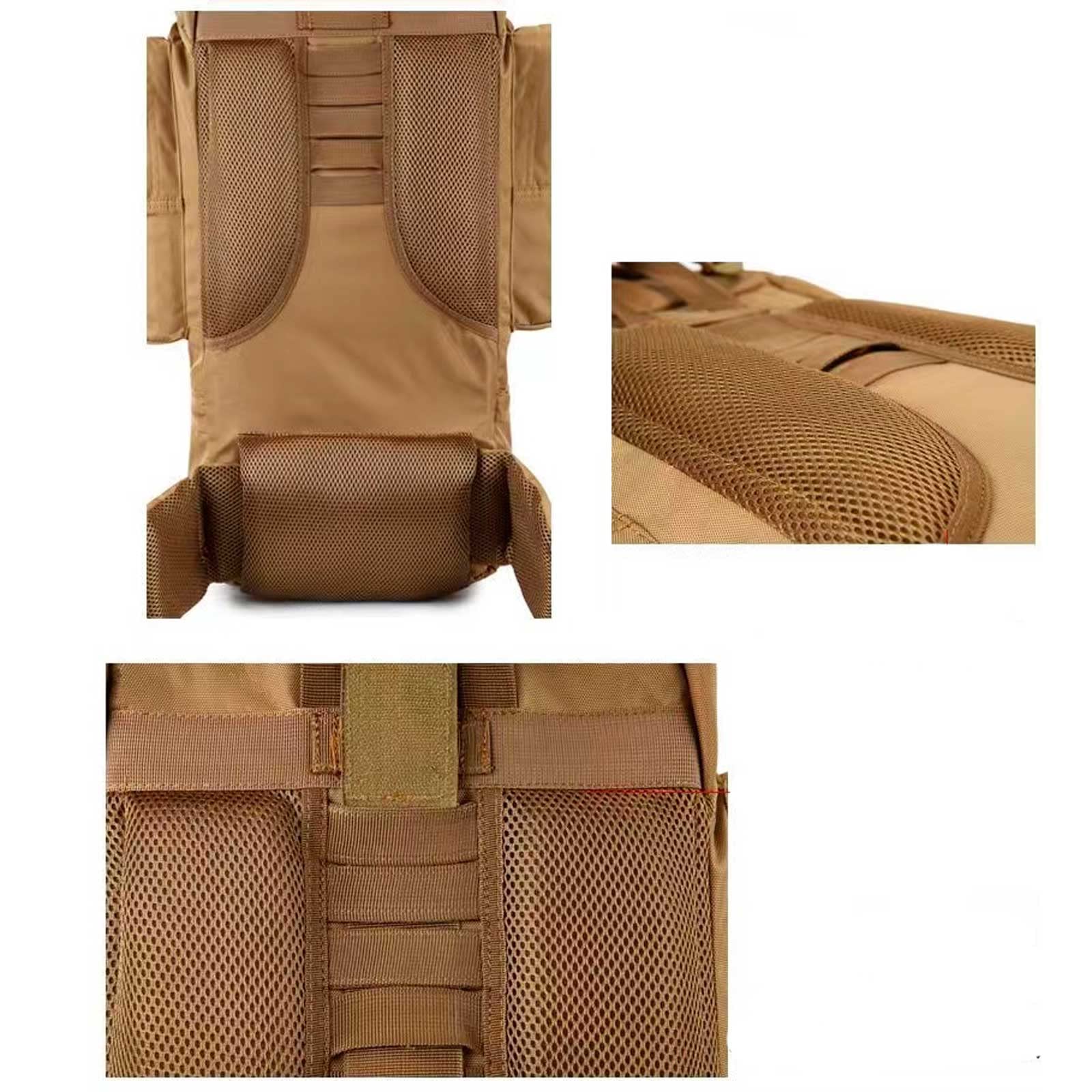 Plecak outdoorowy 70 l, 100 l, wodoodporny, lekki, podróżny, duży plecak, plecak, na kemping, trekking, wędkowanie dla mężczyzn i kobiet, sport, górskie wycieczki, jazda na rowerze, solidny i trwały