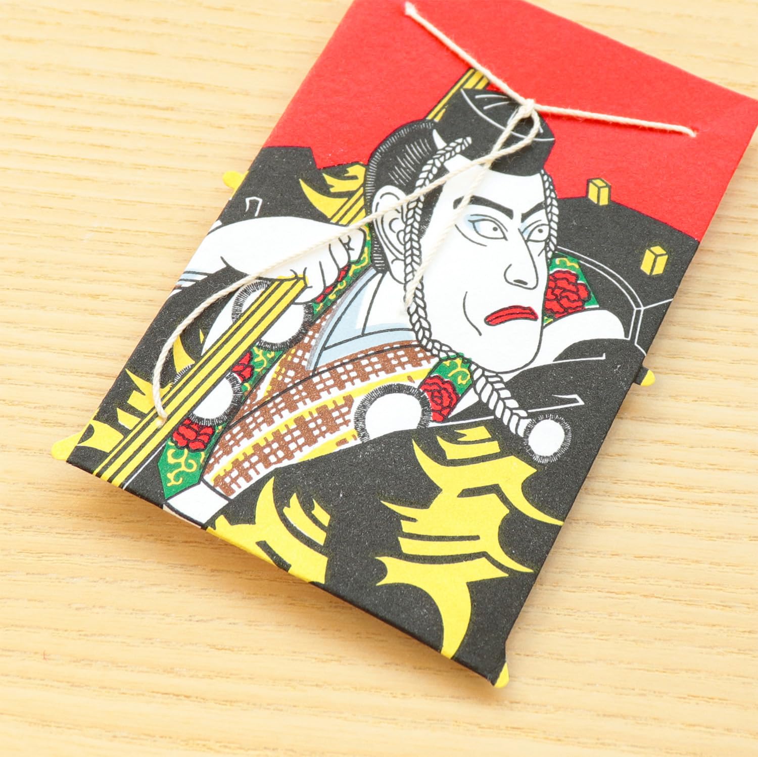 Amazon | めでたや ポチ袋 和紙 凧ぽち袋 勧進帳 2枚入 日本製 お年玉