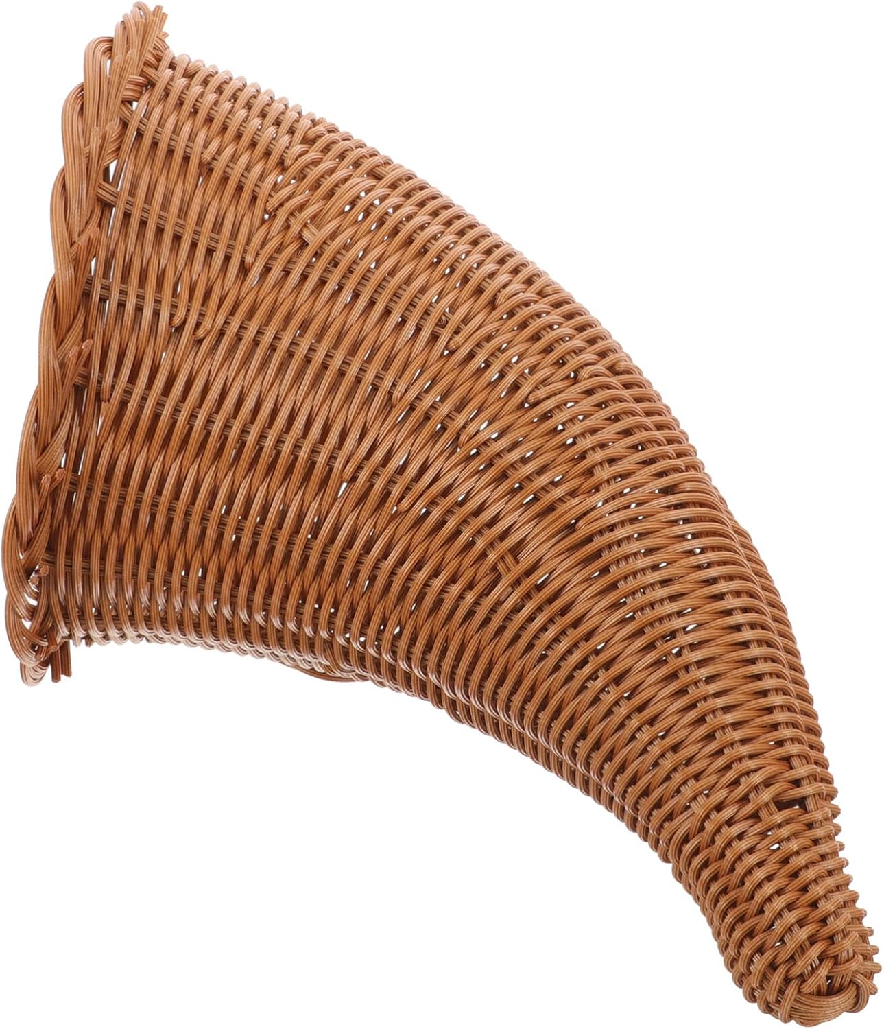 COHEALI Wicker Cornucopia Horn of Plenty Basket Christmas