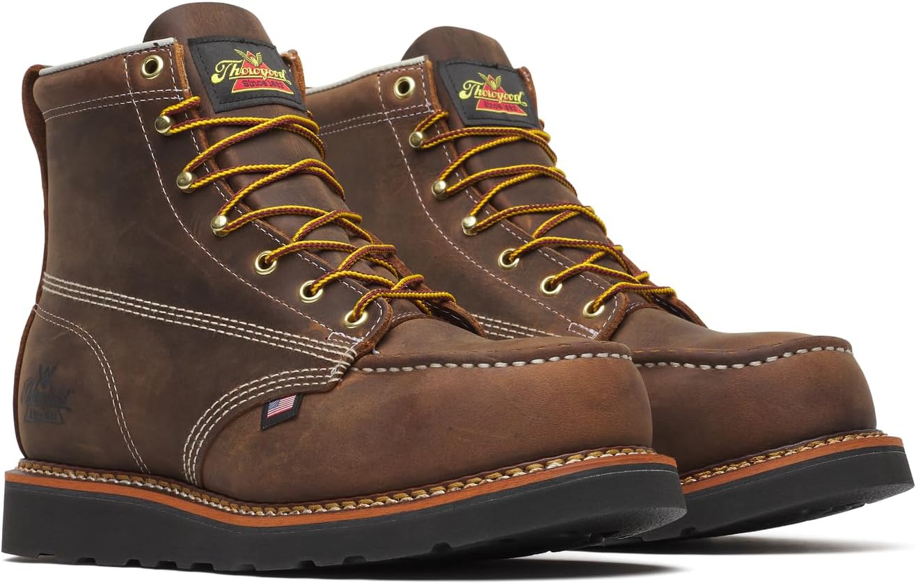 Thorogood Mens Work Boot - Steel Safety Toe