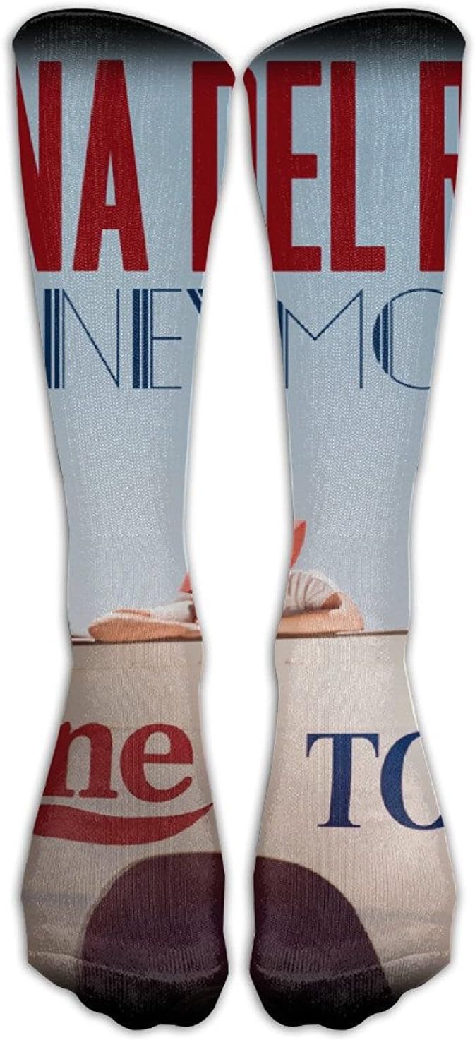 SADDFAWW Lana Del Rey Studio Album Honeymoon Women Tube Knee Thigh High Stockings Cosplay Socks