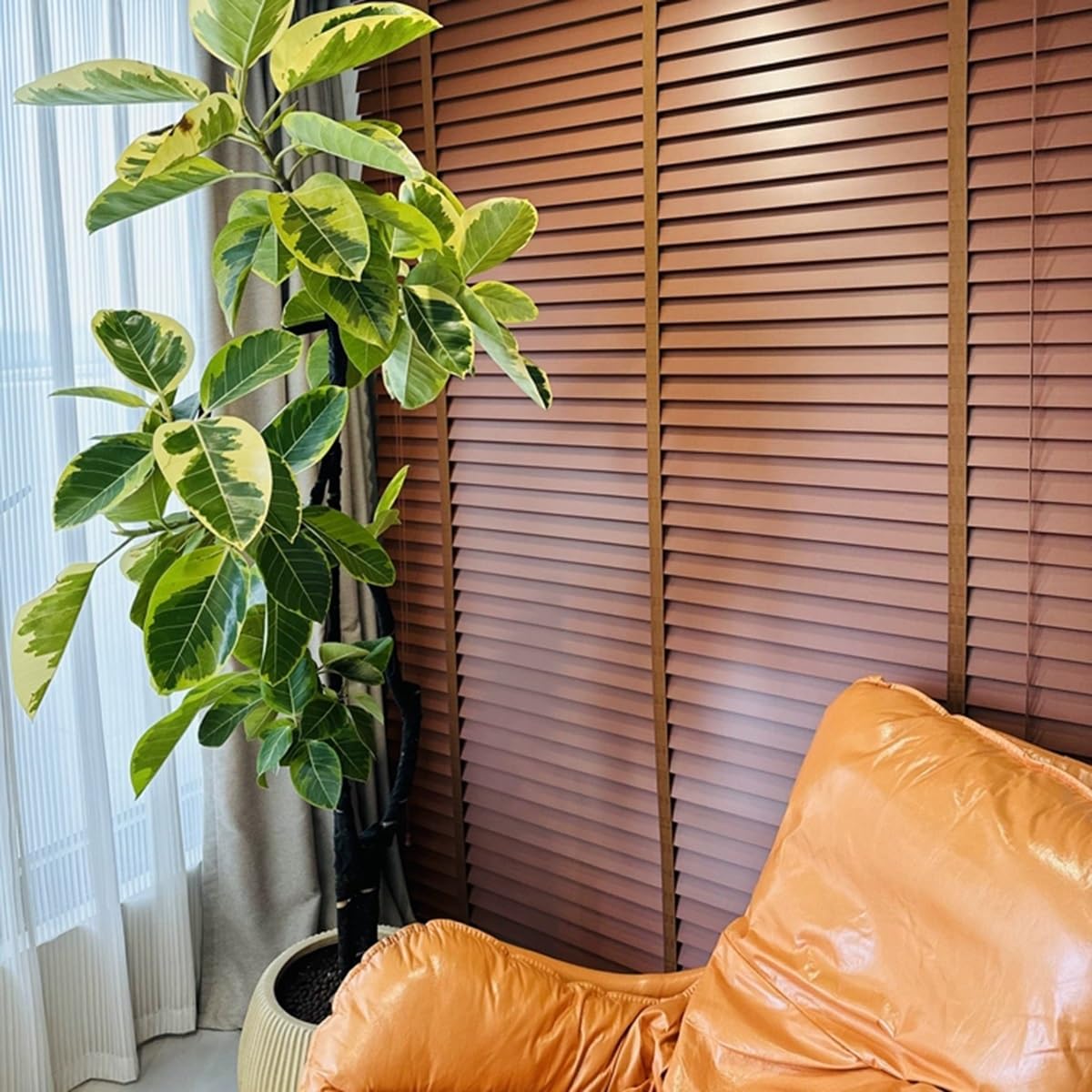 木製ブラインド3個セット　60×90（幅×長さ） Amazon｜ナチュラル 木製 ブラインド、ウッドブラインド&シェード