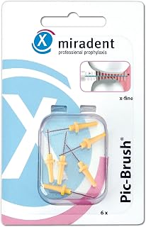 Miradent Pic-Brush Interdentalbürste gelb, 6 Stück