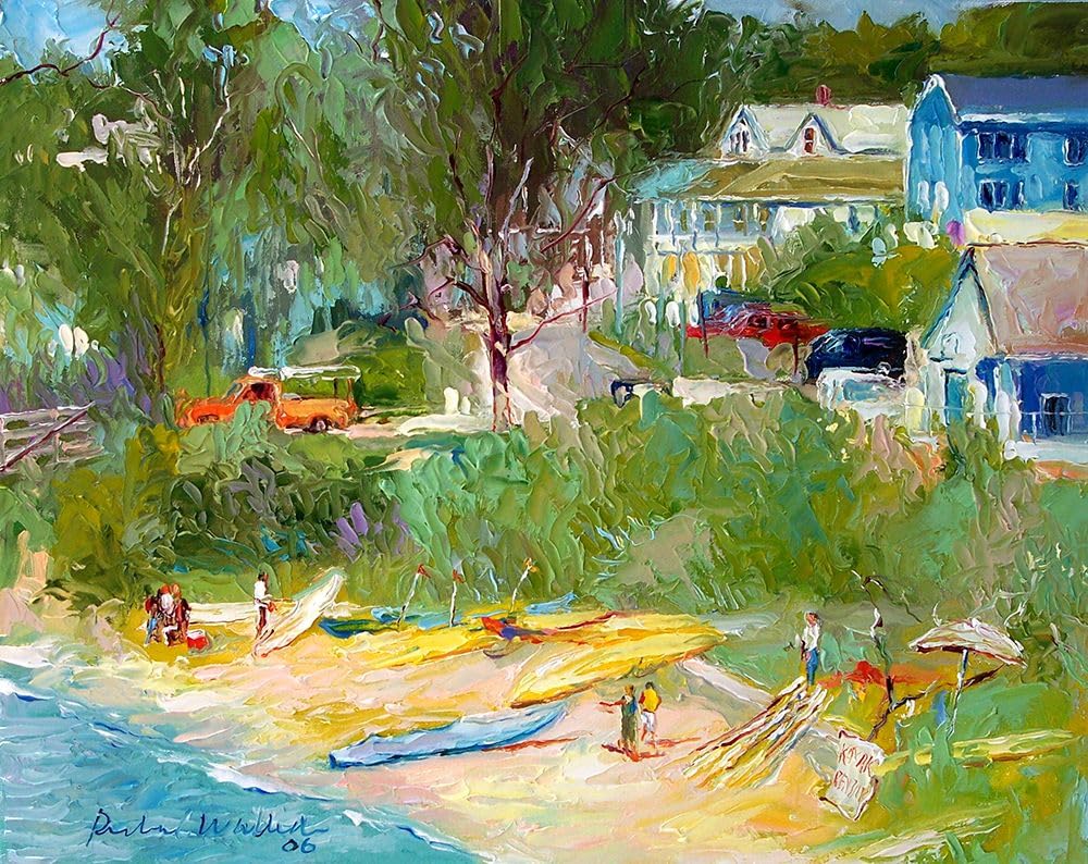 Kayak Poster Print - Richard Wallich (24 x 18)