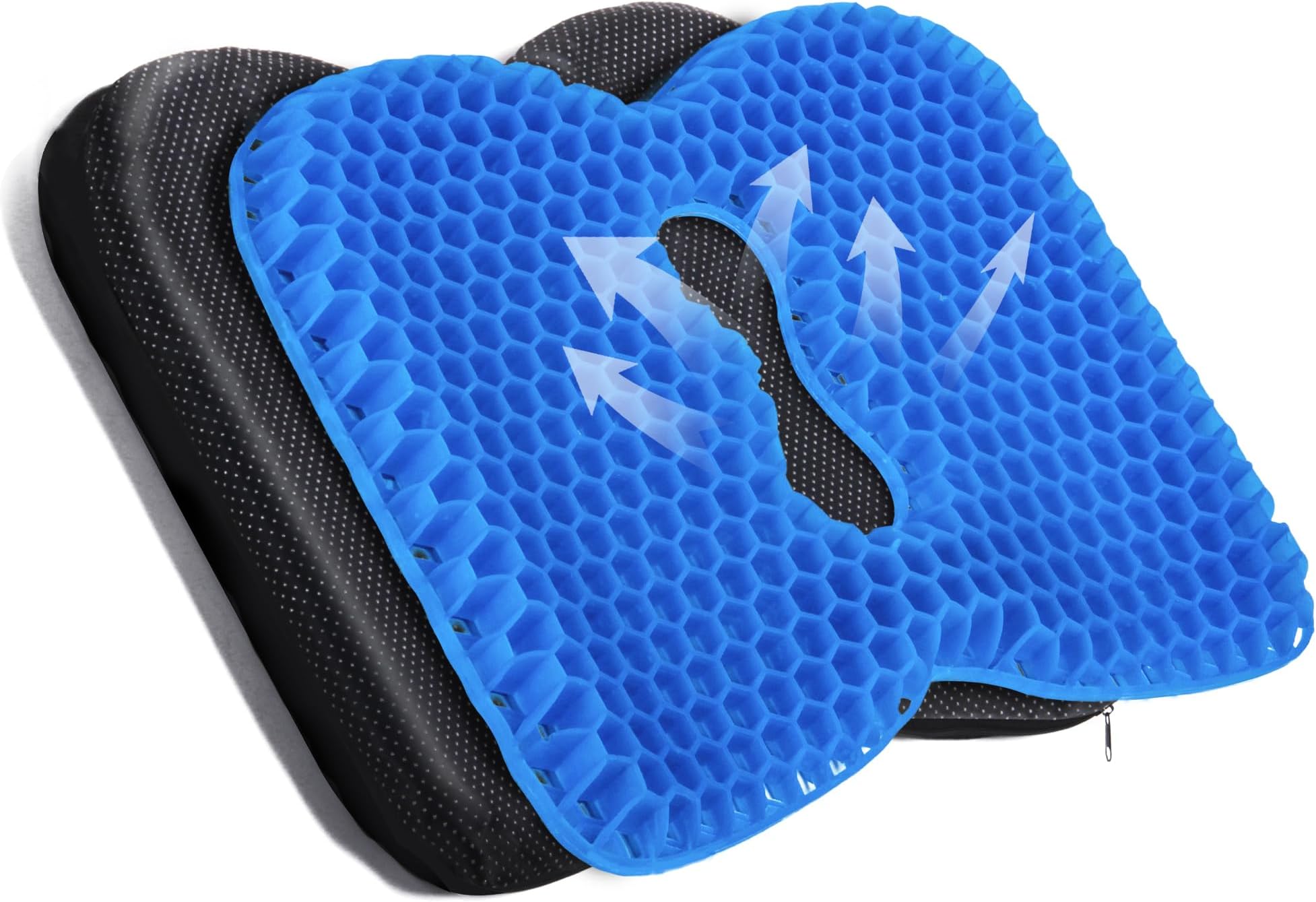 Bilbear Thicker Gel Kayak Seat Cushion,Large Gel Seat