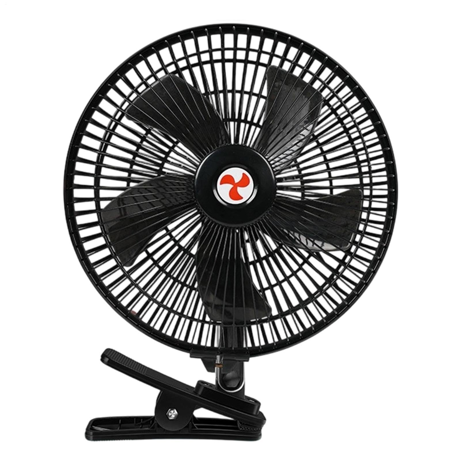 Wentylator pojazdu na klips Osobiste rotacyjne akcesoria nawiewne | Wentylator elektryczny z klipsem i 2 biegami wiatru Do Sedanów, Ciężarówek, SUV-Ów, RV-Ów, Pickupów,