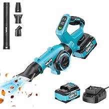 Belife L8 Cordless Leaf Blower, 21V Electric Mini Leaf Cleaner with 4.0Ah Battery and Charger, 190MPH/220CFM, Lightweight Battery Powered Handheld Small Blower for Patio Yard Lawn Care Dust