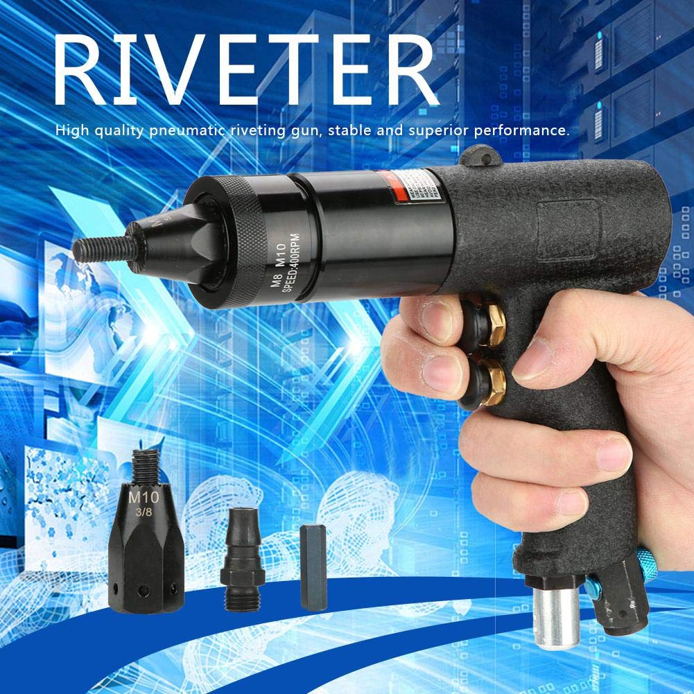 Pneumatic Rivet Nut Setting Gun , Pneumatic Riveting Gun Pull Nut Automatic Air Riveter Nut Gun Tool (KP-740A)