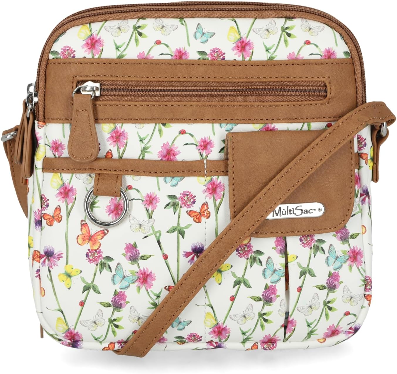Multisac Women's MultiSac North South Mini Zip Around Crossbody
