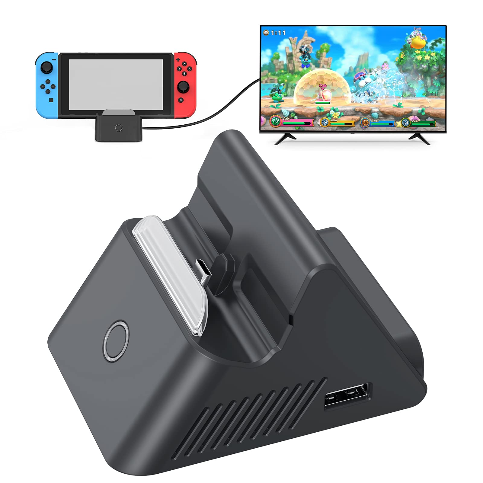 Buy HEYSTOP Switch OLED Dock for Nintendo Switch/OLED Model with HD