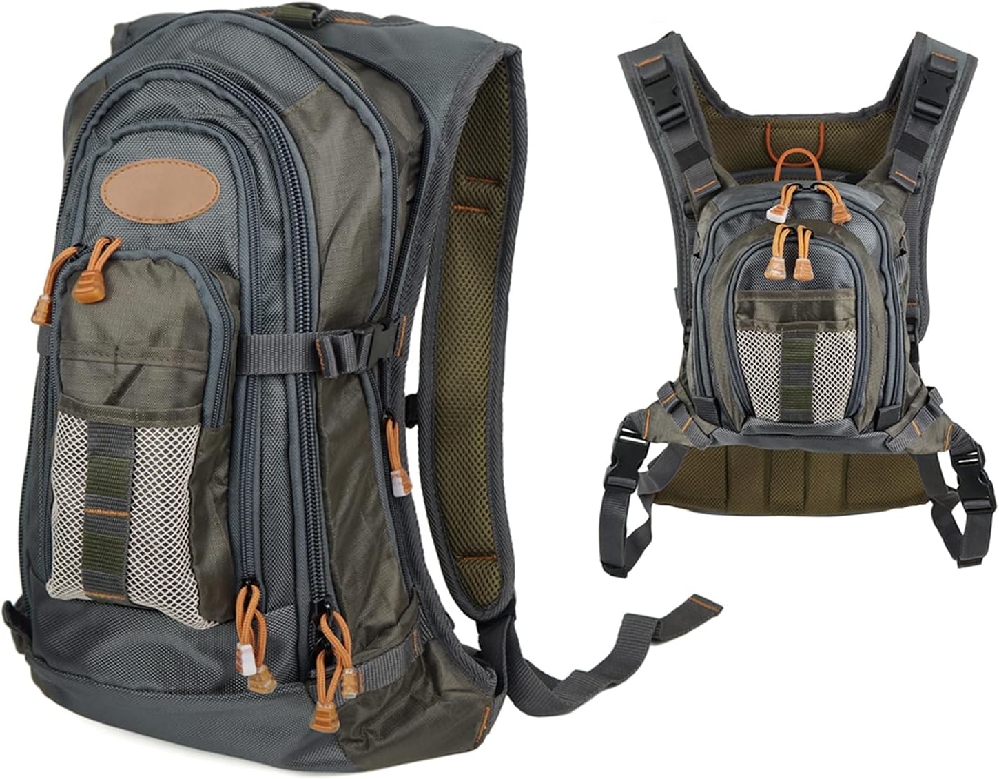 Fly Fishing Vest Backpack, Fishing Chest Pack Fishing Vest