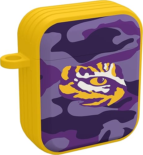 Miniatura 5 de AFFINITY BANDS LSU Tigers Camo HDX - Funda compatible con Apple AirPods Generaciones 1 y 2