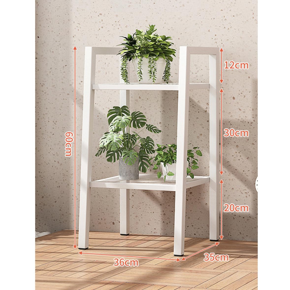 Amazon.co.jp: MJKQ9 ガーデンラック プランタースタンド 3段