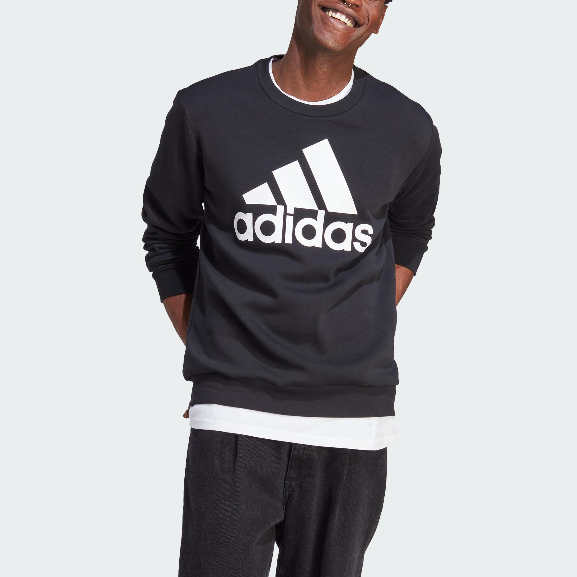 adidas Sudadera de Forro Polar Sudadera Hombre
