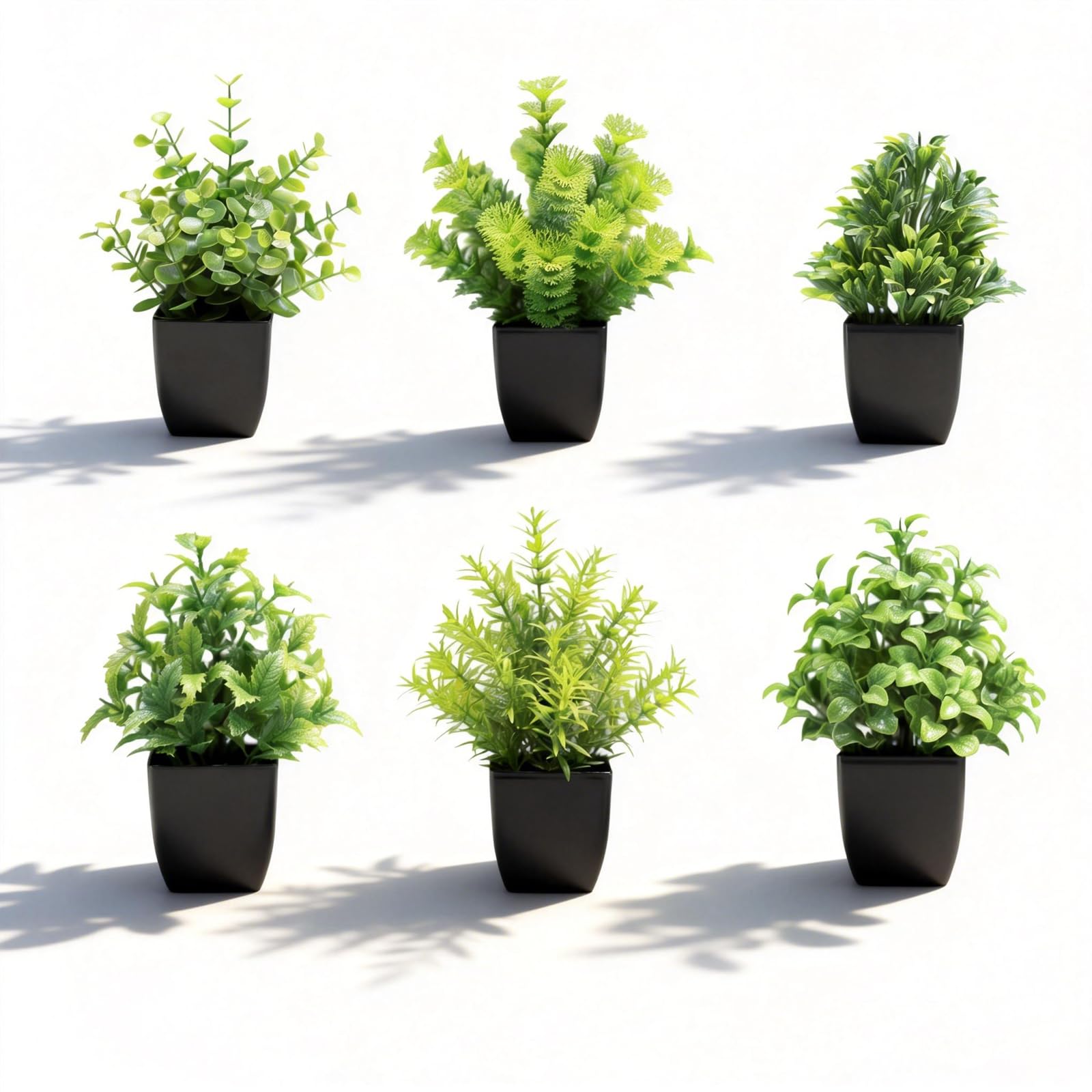Plante artificielle en pot pour décoration de table et fête d'Halloween