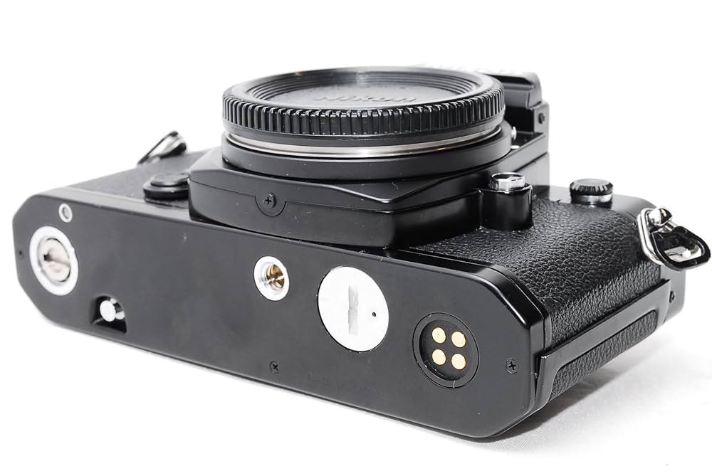 Nikon FM ニコン fm ブラックボディ　フィルム一眼レフカメラ 中古】Nikon ニコン FM 前期 ブラック フィルム一眼レフカメラ