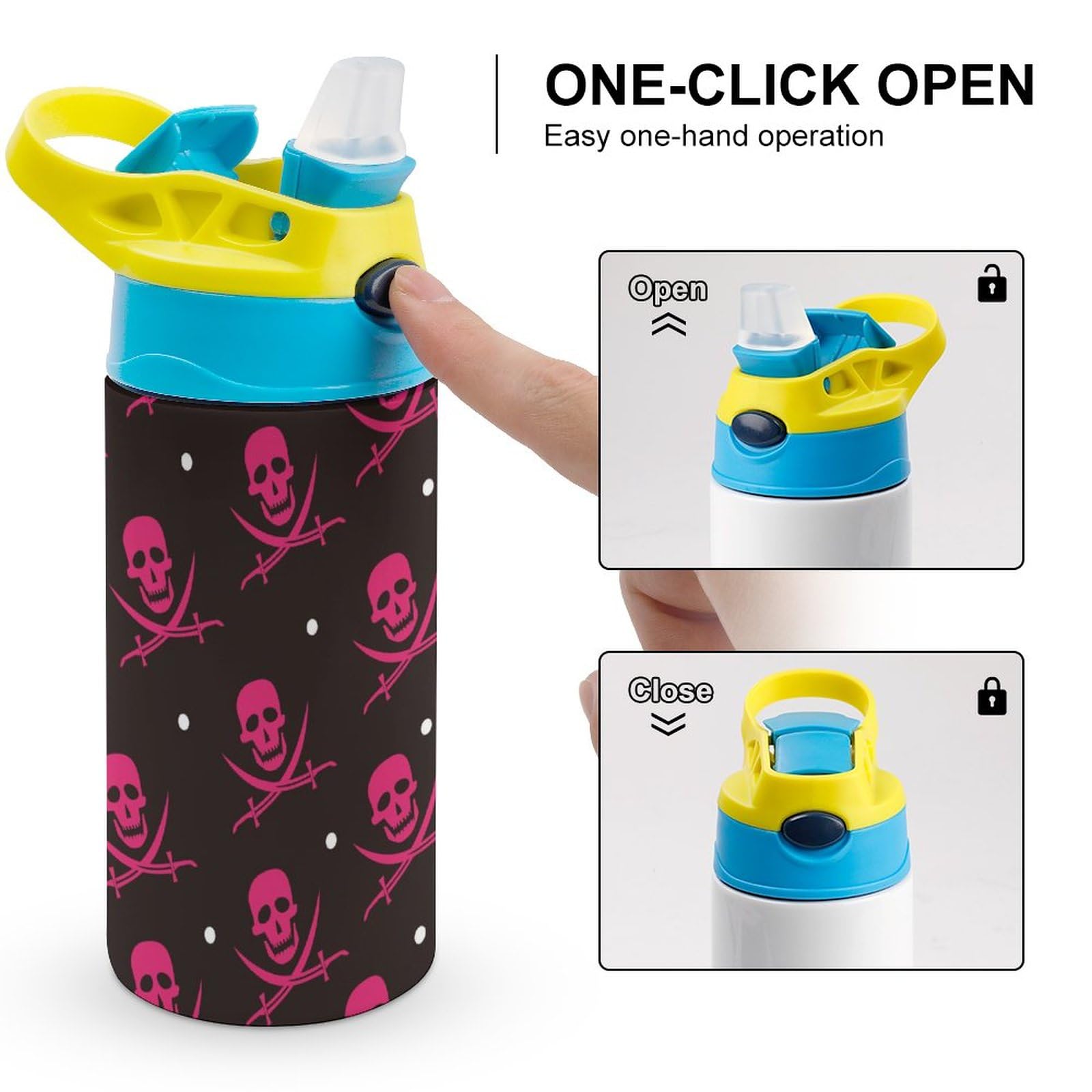 4 Sottobicchieri Jolly Roger – Teschio Pirata E Spade Per Veri Amanti Dei Caraibi – Regalo Divertente E Originale #8467