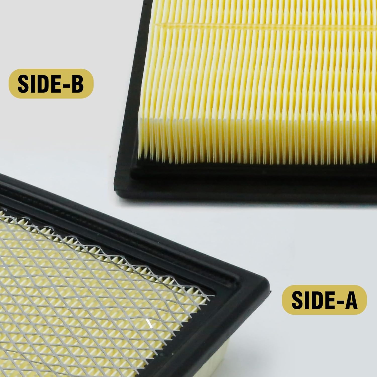 VIKKSAER 3 Pcs FA1883 Engine Air Filter, Replacement for Ford F Series 250 350 450 550 Super Duty 2008-2016, Replacement for Lincoln Navigator 2007-2024, Replaces 7C3Z9601A CA10262