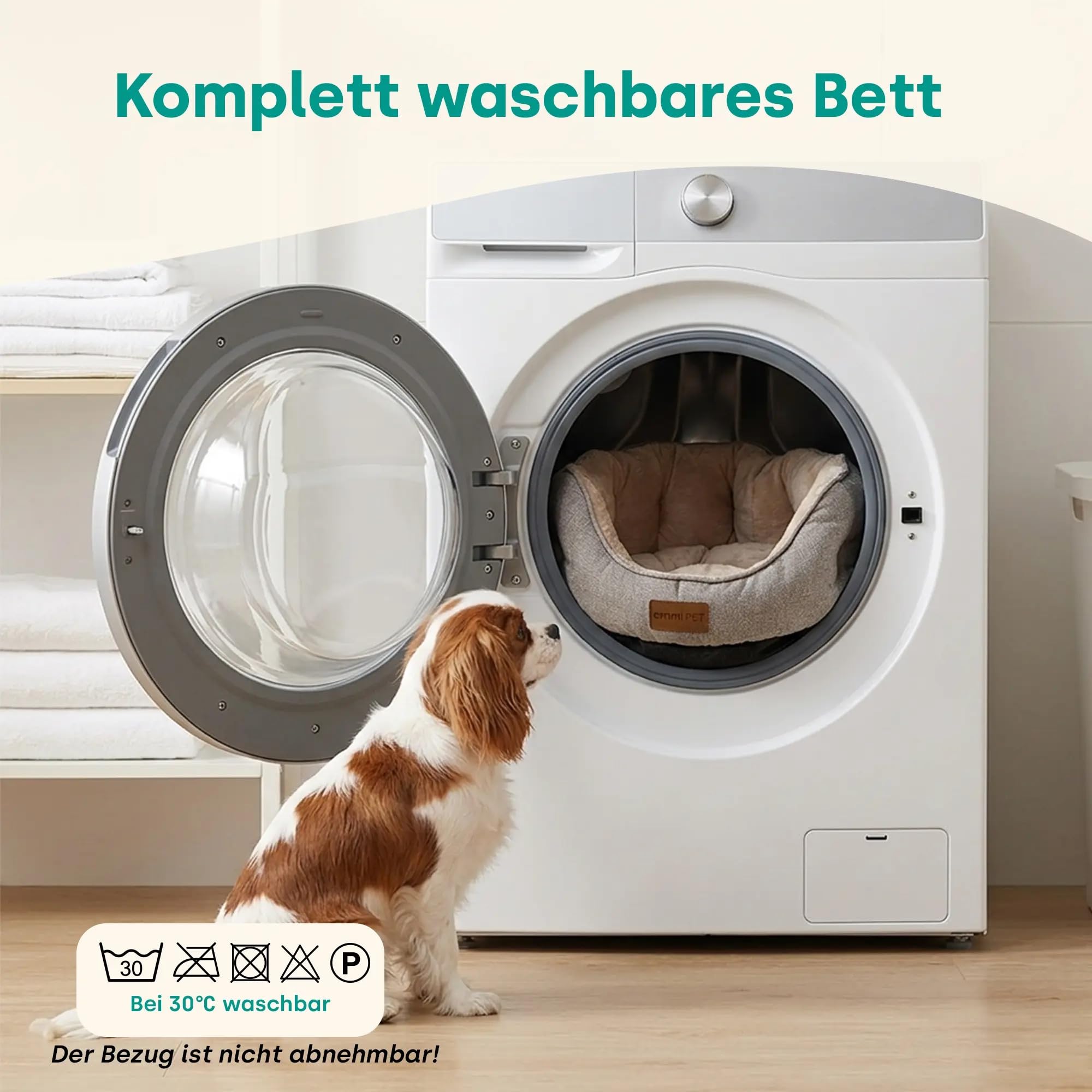 Emmi-pet Katzenbett & Hundebett Spirit L, Beige