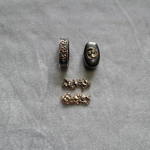 Miniatura 71 de Espada samurái japonesa KOSHIRAE – Fuchi Kashira Menuki 01-77