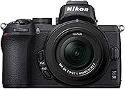 Nikon ミラーレス一眼カメラ Z50 レンズキット NIKKOR Z DX 16-50mm f/3.5-6.3 VR付属 Z50LK16-50 ブラック