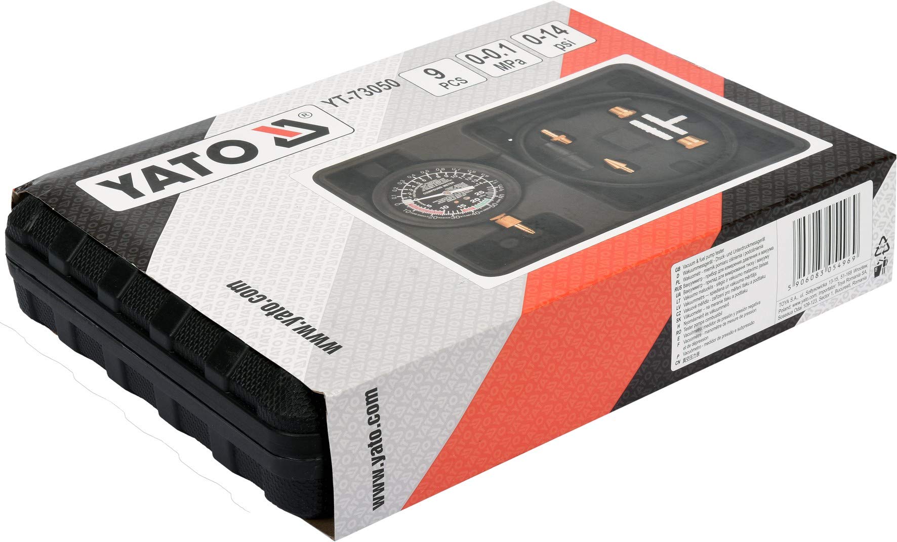 YATO YT-73050 Tester Pressione/Depressione