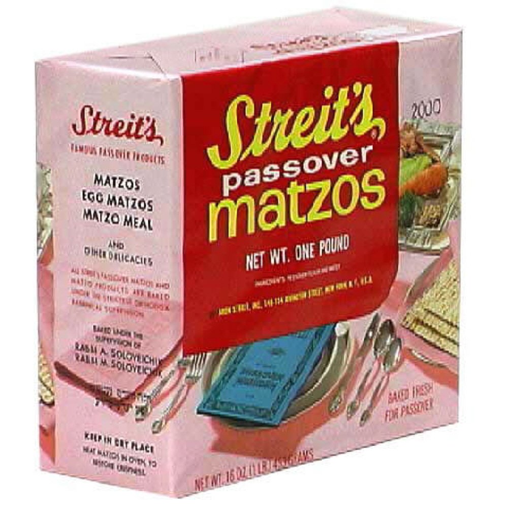 Streit's Matzo Passover, 1-pounds (Pack of 5)