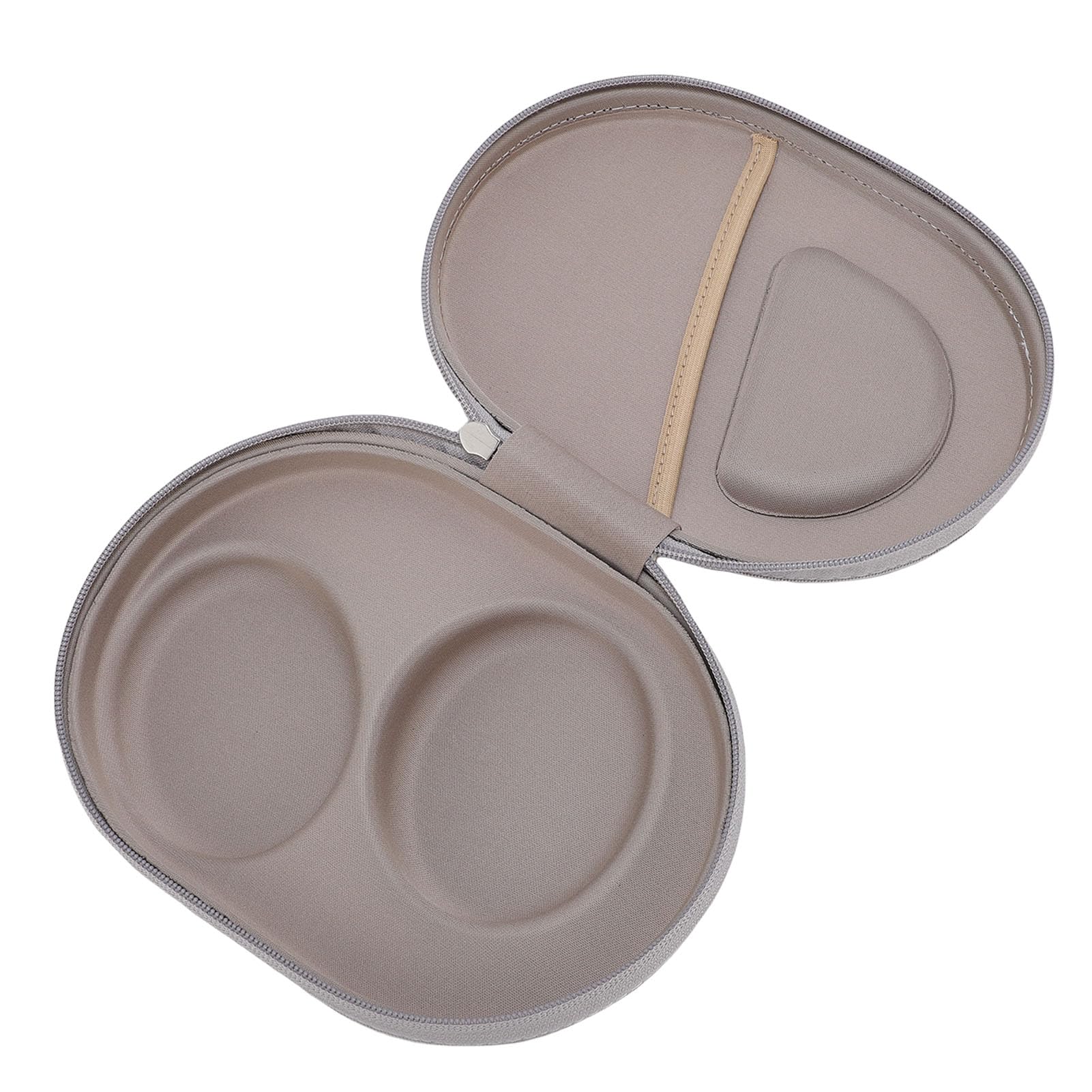 Acouto Custodia Rigida per Cuffie Custodia da Viaggio Protettiva Portatile in Pelle PU EVA Adatta per Cuffie QC Ultra QC Ultra con Rigida Adatta per UltraHard Shell (GREY)