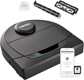 Neato Robotics D450 Pets Edition - Kompatibel mit Alexa - Roboterstaubsauger mit Ladestation, WLAN und App
