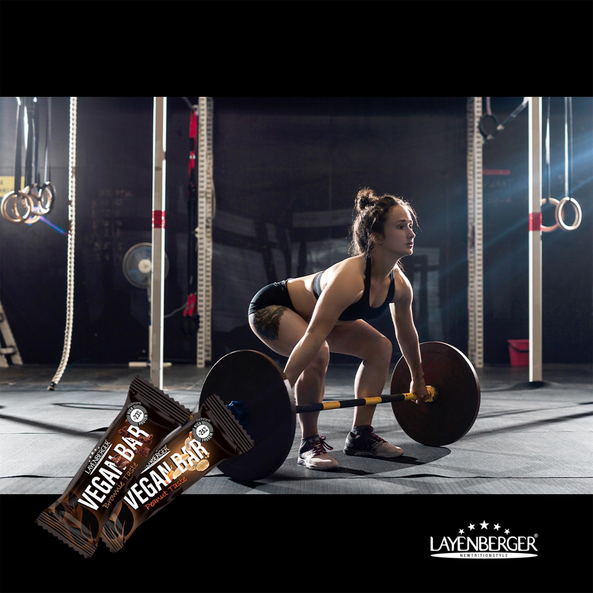 Layenberger Vegan Bar Erdnuss (18x35 g)
